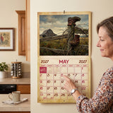 2027 Vintage Farming Wall Calendar – 16-Month Agricultural Art