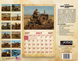 2027 Vintage Farming Wall Calendar – 16-Month Agricultural Art
