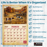 2027 Vintage Hunting Wall Calendar – 16-Month Sporting Art