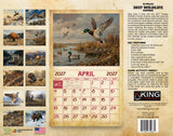2027 Vintage Wildlife Wall Calendar – 16-Month Wildlife Art