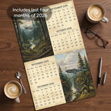 2027 Warbirds Classic Warplanes Illustrated Wall Calendar – 16-Month