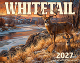2027 Whitetail Country Wall Calendar – 16-Month Wildlife Art
