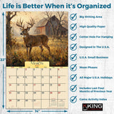 2027 Whitetail Country Wall Calendar – 16-Month Wildlife Art