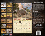 2027 Whitetail Signature Series Wall Calendar – 16-Month Bucks