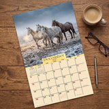 2027 Wild Horses Wall Calendar – 16-Month Mustang Photography