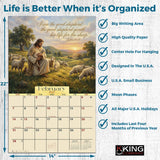 2027 Words of Jesus Wall Calendar – 16-Month Scripture Art