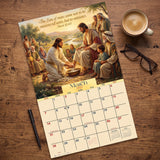 2027 Words of Jesus Wall Calendar – 16-Month Scripture Art