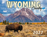 2027 Wyoming Scenic Wall Calendar