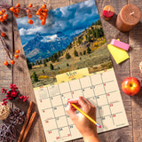 2027 Wyoming Scenic Wall Calendar