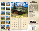 2027 Wyoming Scenic Wall Calendar