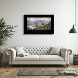 Choices Motivational Mule Deer Print