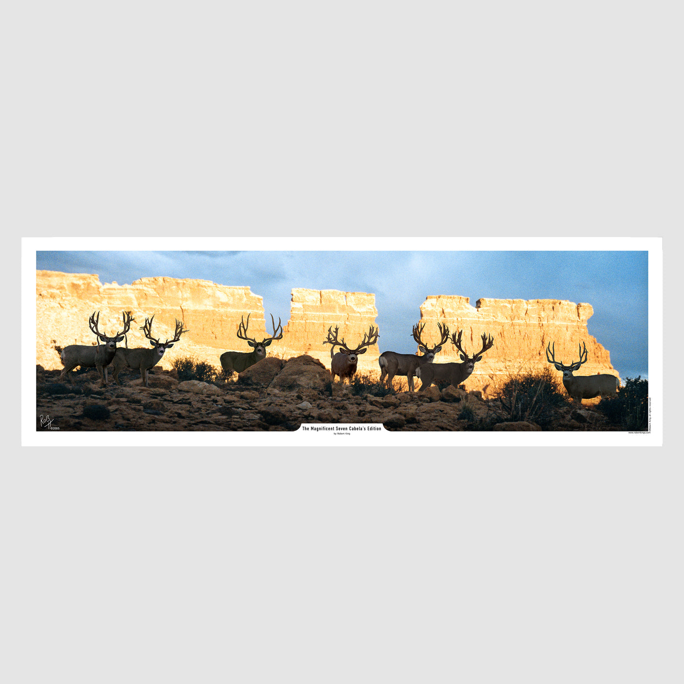 Magnificent Seven Print Cabela's Edition