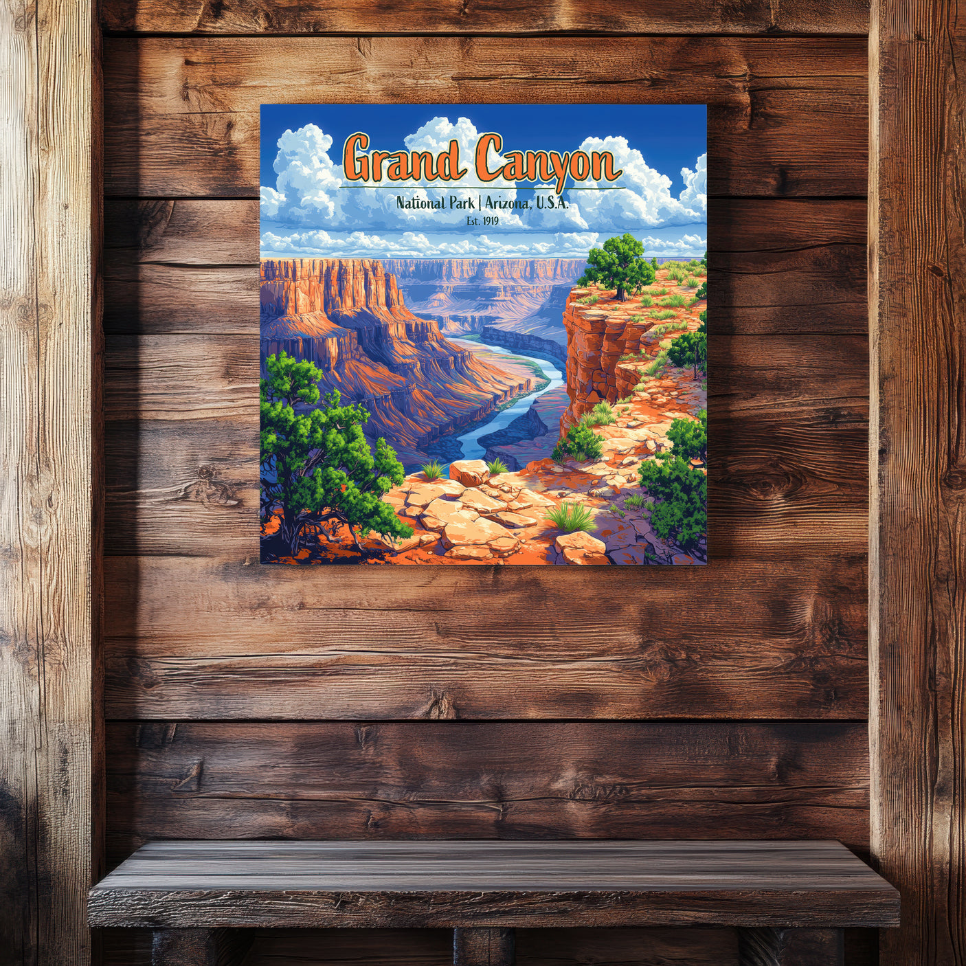 Grand Canyon Pop Art
